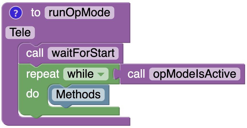TeleOp - Starting Code
